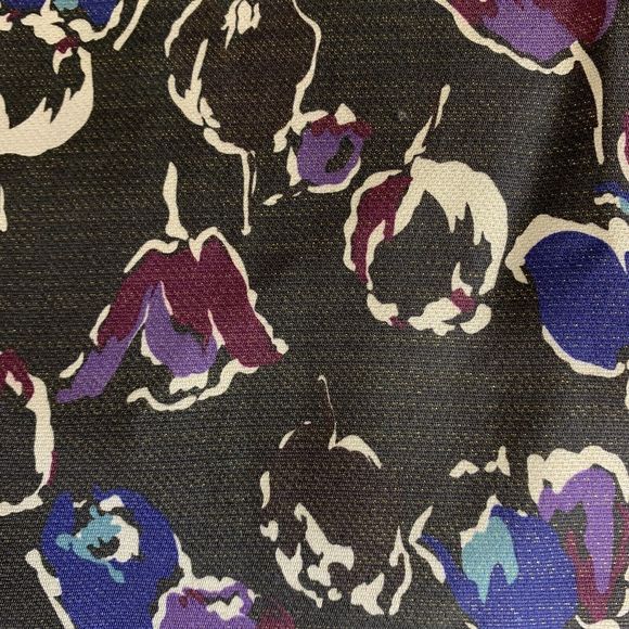 American Eagle Strapless Mini Party Cocktail Dress Size 2 Shimmery Floral XS - Picture 4 of 5